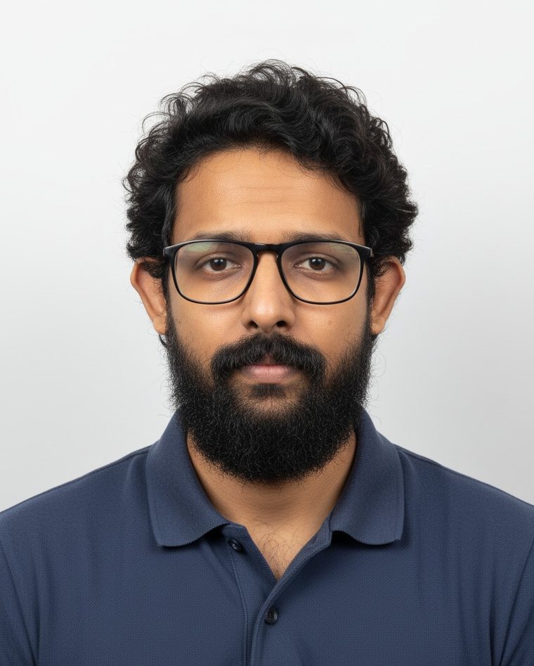 Portrait of Vishnu Abarajithan